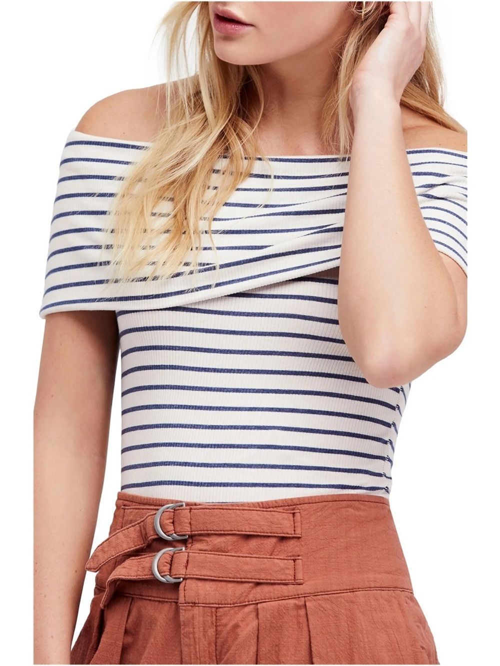 Free People Melbourne off-the-shoulder shirt